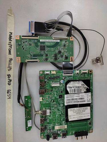 Main Con T-con Philips 50pud6654 0