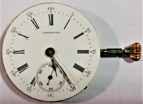Maquina Reloj Bolsillo Longines 11.84 Funcionando 0