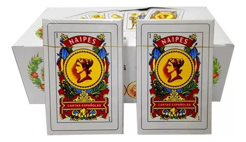 Juego De Cartas Españolas Caja X 12 Mazos Diginet 0