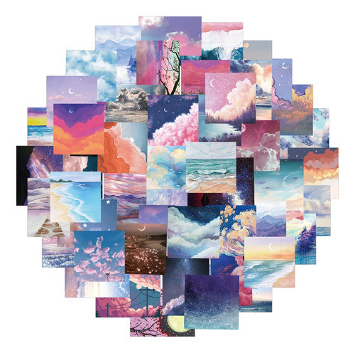 Stickers Calcos - Pinturas Mod1 49 Piezas 0