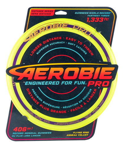 Disco Volador Aerobie Pro Ring 35.5cm Amarillo 0