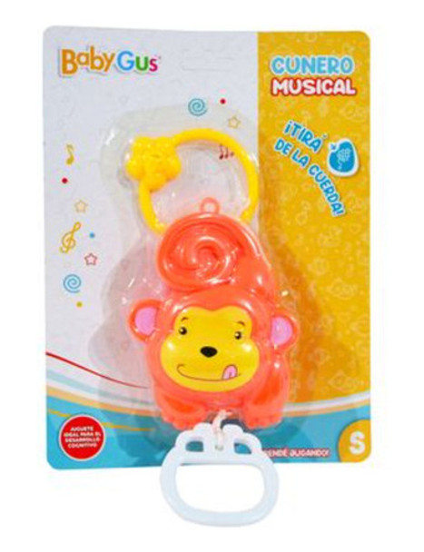 Cunero Musical Animal En Blister 16.5x22cm - 53115 0