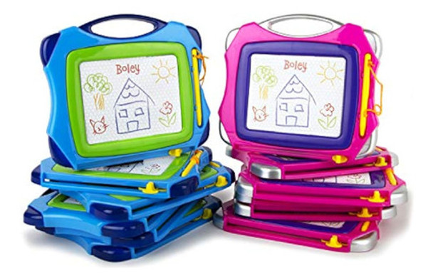 Boley Magic Color Doodle Boards - Juego De 12 0