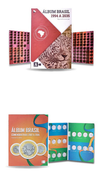 Álbum Para Colecionar Moedas 1994 A 2035 + Jogos Olímpicos 0 Álbum Para Colecionar Moedas 1994 A 2035 + Jogos Olímpicos 0
