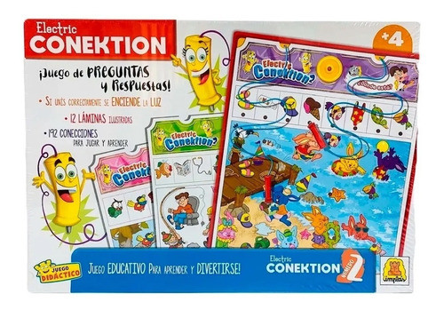 Juego De Mesa Didáctico Electric Conektion 2 Implas 0