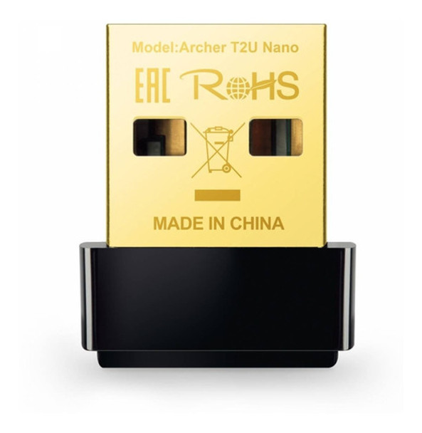 Tarjeta De Red Usb Dual Band Ac600 Archer T2u Worldmaster 0