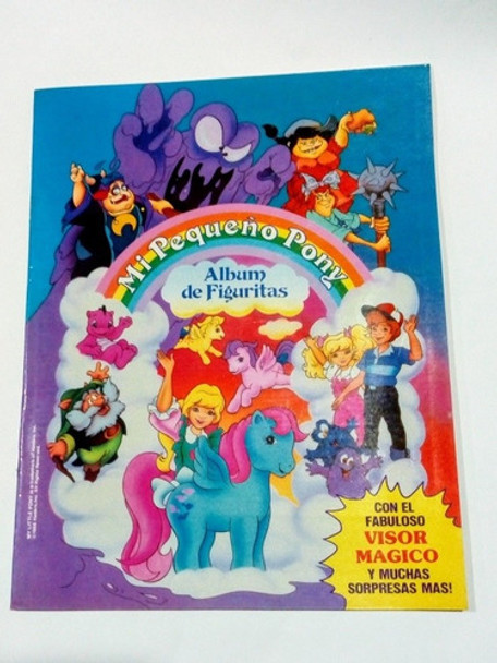 Álbum De Figuritas Mí Pequeño Pony Vacío Excelente Estado 0