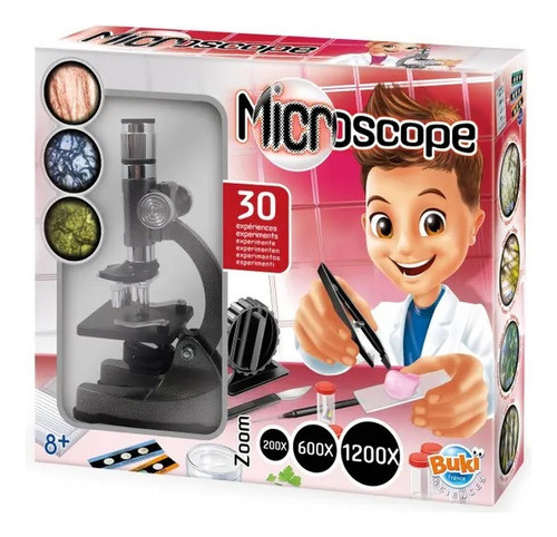 Microscopio Infantil 30 Experimentos Buki 0