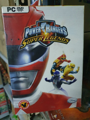 Power Rangers Super Legends Pc Fisico Original Nuevo Abasto 0
