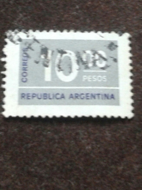 Estampilla Argentina.  Papel Mate. 1976. Casa De Moneda 0