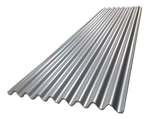 Chapa Galvanizada Acanalada C25 X 1.00 Mts 0