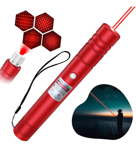 Lápiz Luz Roja Recargable Para Presentaciones Al Aire Libre 0