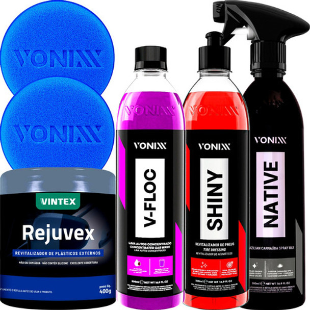 Kit Lavagem Renovador Pretinho Cera Abrilhantadora Shampoo 0