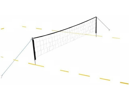 Cancha Futbol Tenis Con Red Y Marcadores 0