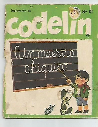 Mini Librito / Suplemento De Codelin / Nª 51 / Un Maestro Ch 0