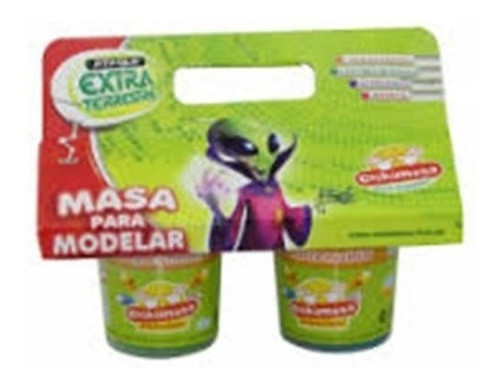 Pack 2 Masas Color Surtido  Extraterrestre Chikitos 1502 0
