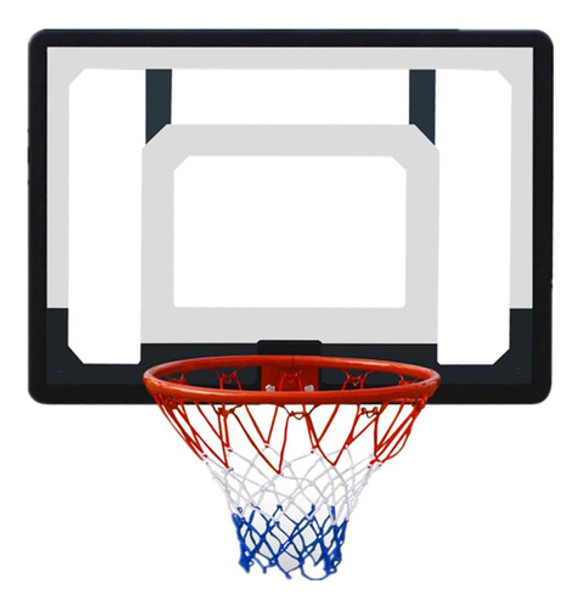 Tablero Basket Policarbonato + Aro Metal + Red + Bulones Nba 0