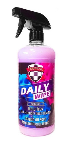Waterless Ternnova Daily Wipe - Lavado En Seco Con Cera 1 Lt 0