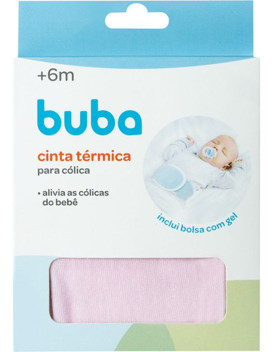 Cinta Térmica Para Cólica Rosa 09921 - Buba 0