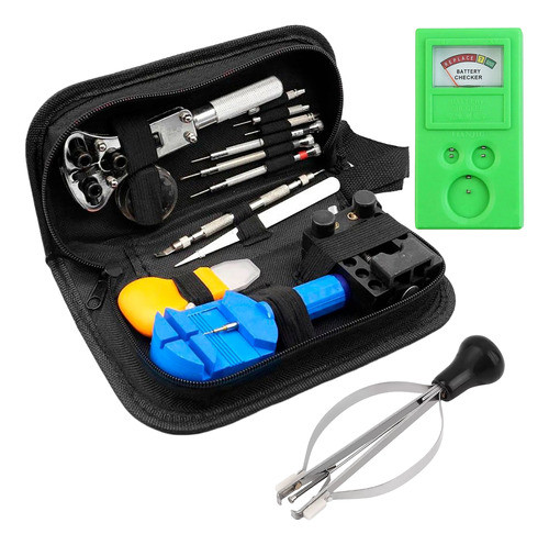 Kit Ferramentas Relojoeiro Para Conserto Reparo Relógio Nf 0