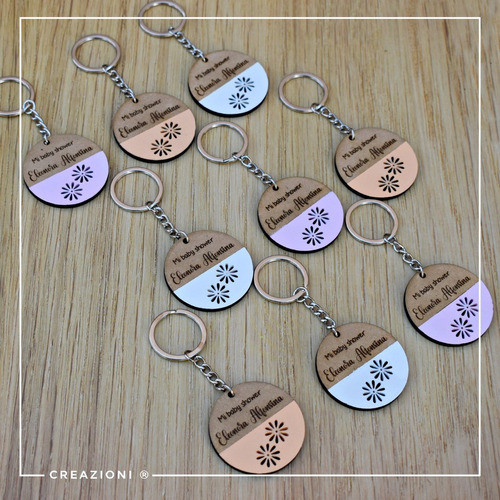 Llaveros Mdf Pintados X 43 0