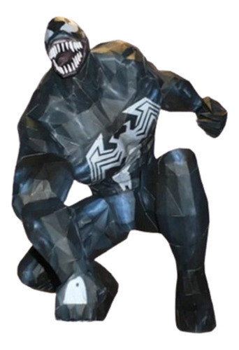 Planos Venom  Figura Arrodillada * Spiderman Marvel Hulk 0