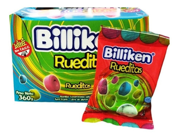 Rueditas Billiken X 12 Sobres - Barata La Golosineria 0