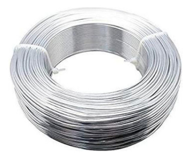 Bobina Alambre Aluminio Cerco Electrico 1.5mm 500m  Anodizad 0