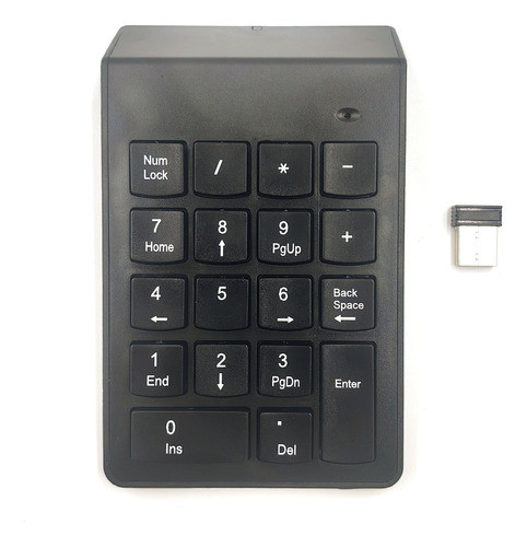 Teclado Numérico Inalámbrico 0