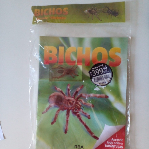 Bicho Coleccionable + Fascículo. Tarántula De Java 0
