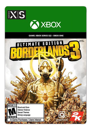 Borderlands 3 Ultimate Edition Cod Arg - Xbox One/series 0