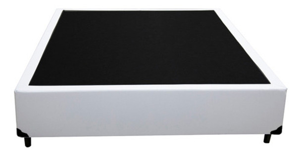 Base Cama Box Casal Corino Branca - 138x188x39 0