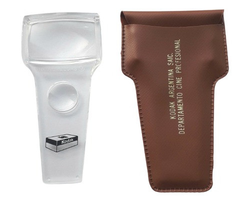 Lupa Doble De Bolsillo Marca Kodak Con Estuche De Cuerina 0