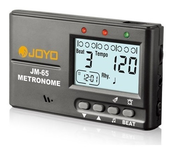 Metrónomo Digital Con Clip Joyo Jm-65 - C/salida Auriculares 0