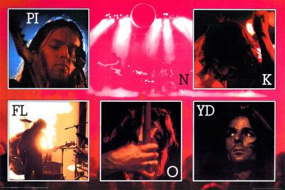 Poster Importado De Pink Floyd - Live - 90 X 60 Cm 0