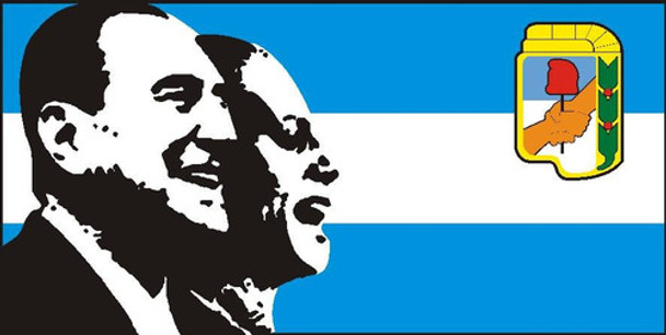 Bandera Peron Evita Peronista 75 X150 Cm Politica 0