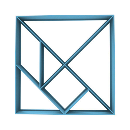Tangram Cortante Para Galletas 0