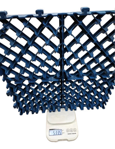 Piso Encastrable Plástico Azul Local Taller Deco Xmt2 0