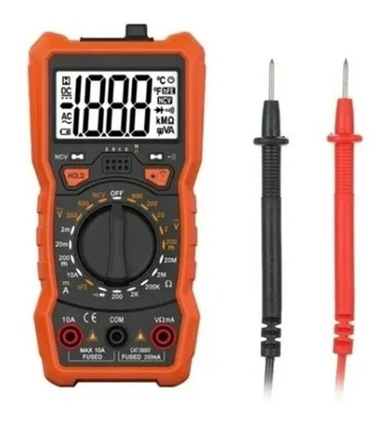 Multimetro Tester Digital Baw Rm113a 600v 10a 20mohm Classic 0