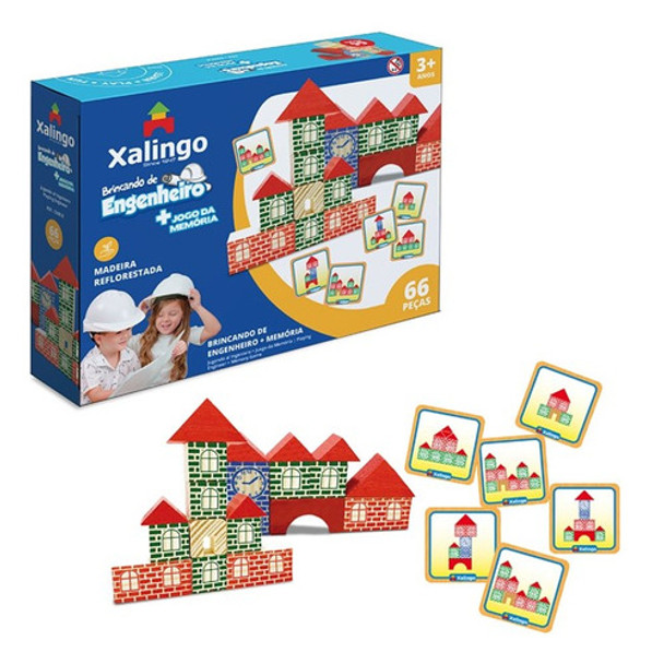 Brincando De Engenheiro E Jogo Da Memória - Xalingo 0