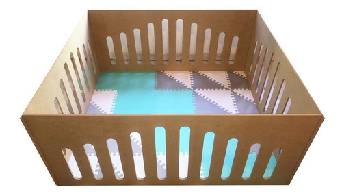 Corralito Para Bebe. Placas Madera Encastrable. Económico! 0