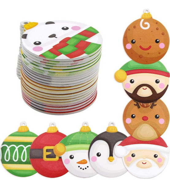 Adornos De Madera De Navidad Con Adornos De Navidad Para Dec 0