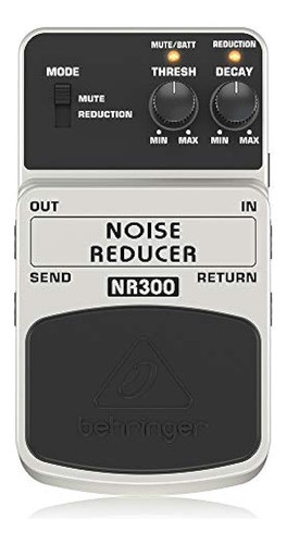 Behringer Reductor De Ruido Nr300 Pedal De Efectos De Instru 0