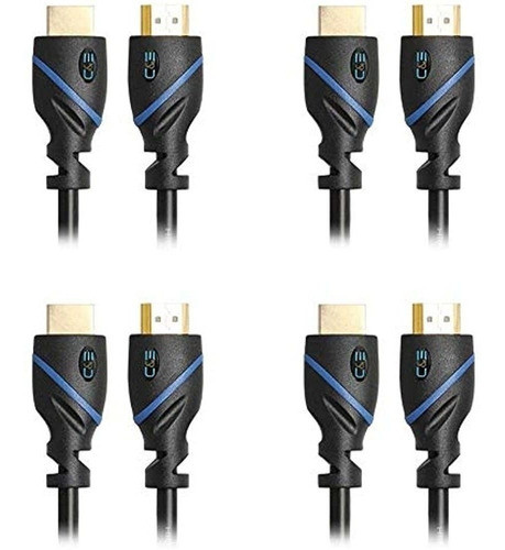 Cable Hdmi Cye De Alta Velocidad Con Ethernet Negro (3 Pies 0