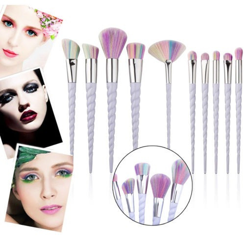 Herramientas De Pinceles De Maquillaje 10pcs Blush Ojo Sombr 0