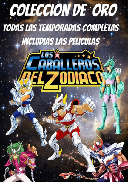Colección De Oro Caballeros Del Zodiaco Saga Completa 0