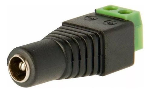 Conector Ficha Plug Cctv Hembra Cámara Seguridad Vdp X 2 0