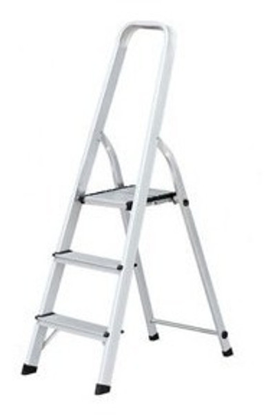 Escalera Aluminio Familiar Simple 150kg 3 Escalones 62cm Env 0