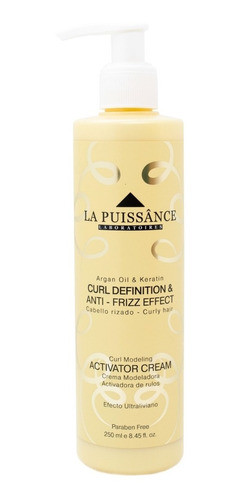 La Puissance Crema Para Peinar Activadora Rulos 250ml 3c 0