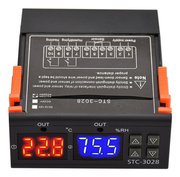 Controlador De Temperatura Digital Inteligente Stc-3028 0